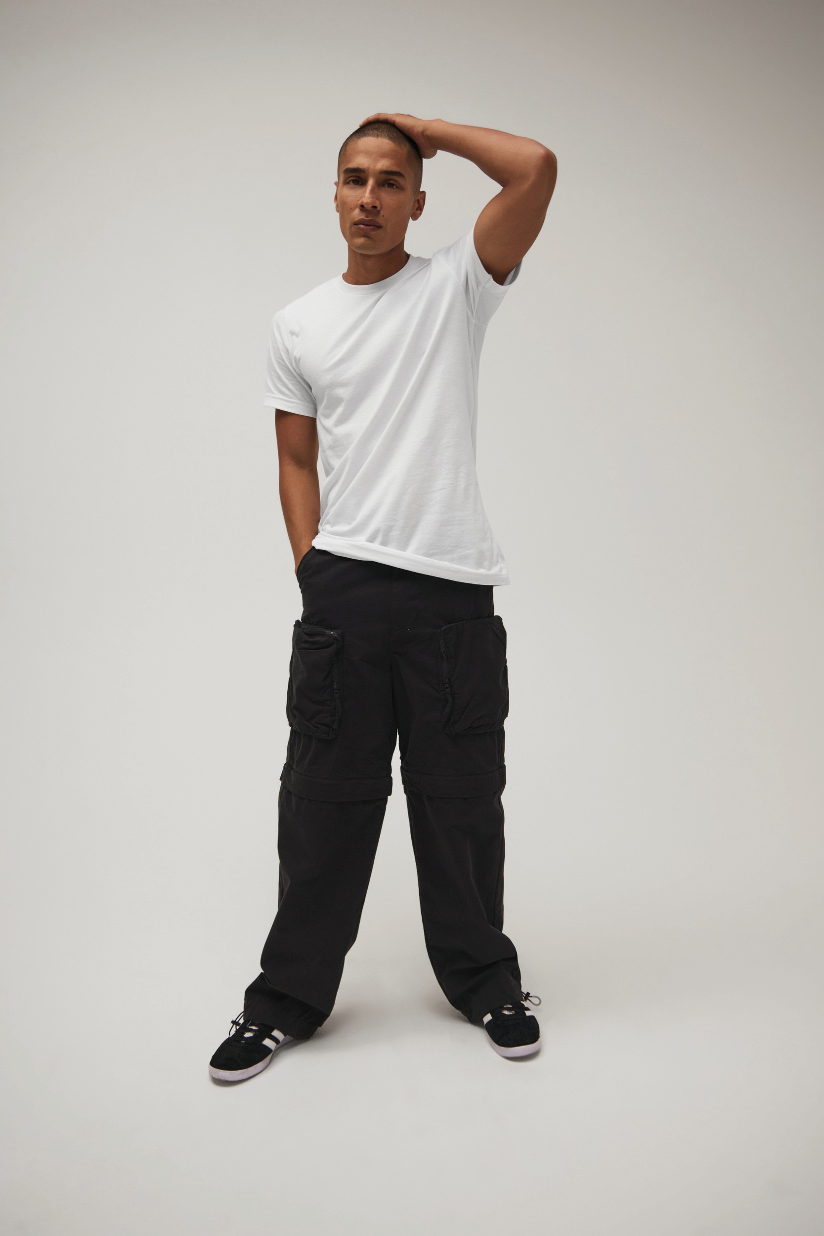 Camiseta cuello redondo unisexo